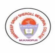 Amardeep Singh Shergill Memorial College logo