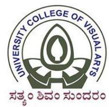 University College of Visual Arts, Davangere University logo