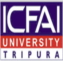 The Institute of Chartered Financial Analysts of India University, Tripura logo