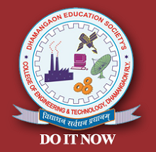 Dhamangaon Education Societys College of Engineering and Technology logo