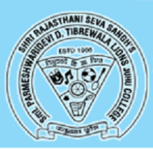 Smt. Parmeshwaridevi Durgadutt Tibrewala Lions Juhu College of Arts,Commerce and Science logo