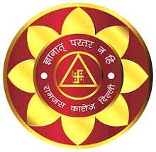 Ramjas College logo