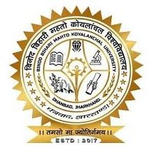 Binod Bihari Mahto Koylanchal University logo