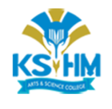 KSHM Arts and Science College logo