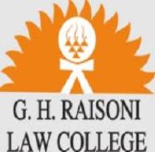 G H Raisoni Law School logo