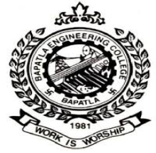 Bapatla Engineering College logo