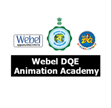 Webel DQE Animation Academy logo