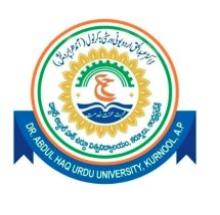 Dr. Abdul Haq Urdu University logo