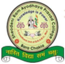 Shiv Deni Ram Ayodhya Prasad College logo