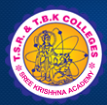 TSR and TBK Degree and PG College logo