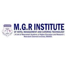 M.G.R. Institute of Hotel Management and Catering Technology logo