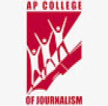 A.P. College of Journalism logo