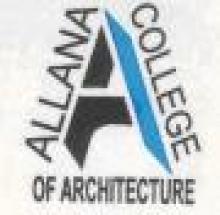 Allana College of Architecture logo