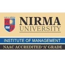 Institute of Management, Nirma University logo