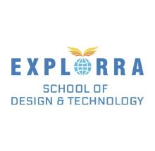 Explorra School of Design and Technology, Surat logo