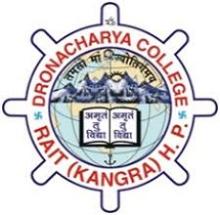 Droncharya College of Education logo