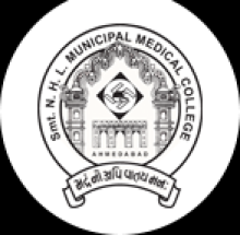 Smt. N.H.L. Municipal Medical College logo