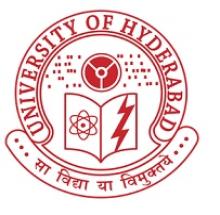 Department of Communication, University of Hyderabad logo