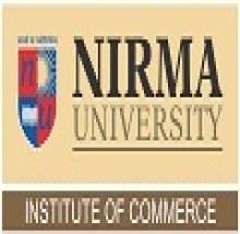 Institute of Commerce, Nirma University logo