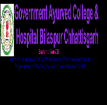 Government Ayurved College and Hospital, Bilaspur logo