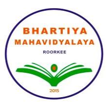 Bhartiya Mahavidyalaya logo