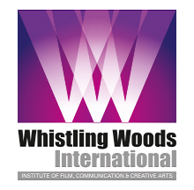 Whistling Woods International Institute of Film, Communication and Creative Arts logo