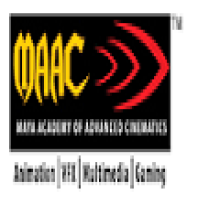 Maya Academy of Advance Cinematics, C.G. Road logo