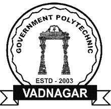 Government Polytechnic College, Vadnagar logo