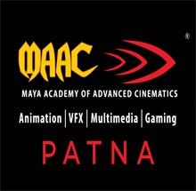 MAAC (Maya Academy Of Advanced Cinematics), Patna logo