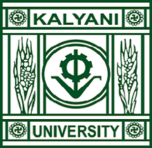 University of Kalyani logo