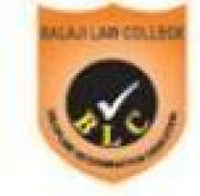 Balaji Law College (BLC Pune) logo