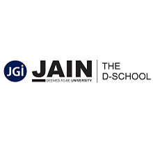 The D-School, Jain (Deemed-to-be University) logo