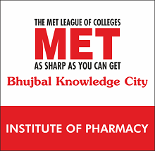 MET Institute of  Pharmacy logo