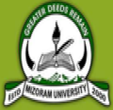 Mizoram University logo