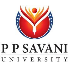 P P Savani University logo