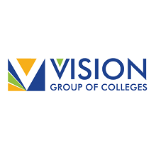 Vision College of Commerce logo