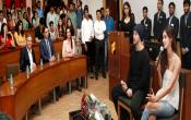 FLAME University Celebrity Visit FLAME University Celebrity Visit