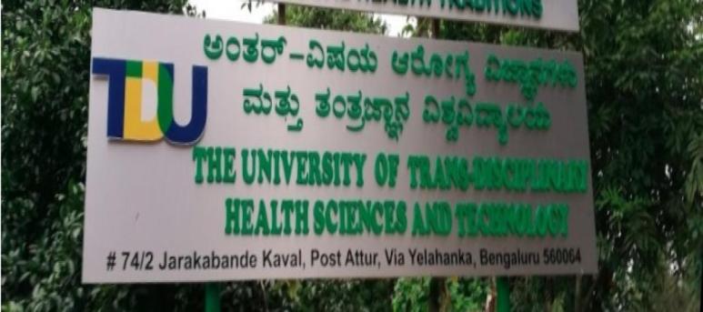 Institute Of Transdisciplinary Health Sciences And Technology - TDU TDU Bangalore 