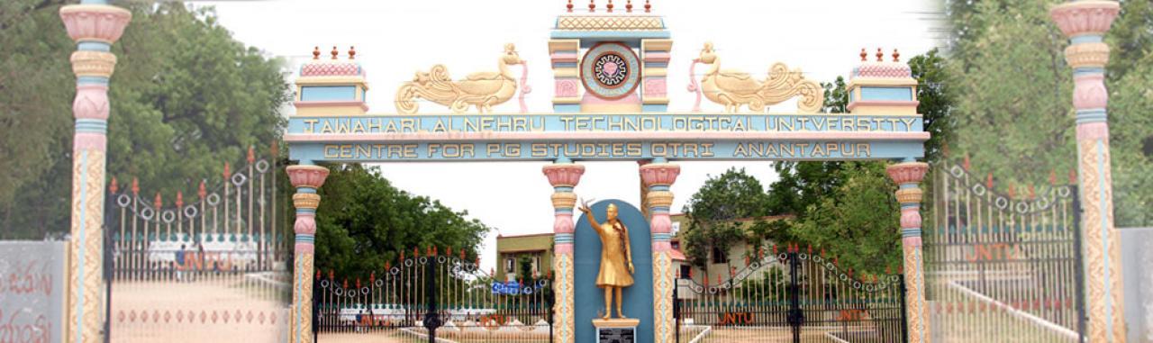 JNTUA - Jawaharlal Nehru Technological University Anantapur: Admissions ...